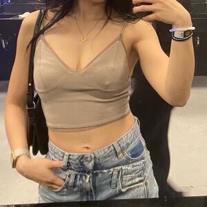 Silence + Noise crop top